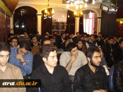 حضور جناب اقای تقوی رئیس گزینش شهرستانهای استان تهران در بین دانشجویان