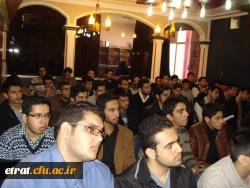 حضور جناب اقای تقوی رئیس گزینش شهرستانهای استان تهران در بین دانشجویان