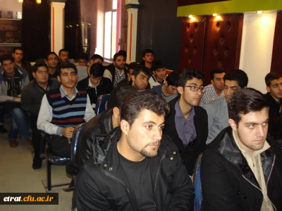 حضور جناب اقای تقوی رئیس گزینش شهرستانهای استان تهران در بین دانشجویان