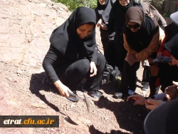 بازدید دانشجویان از منطقه ی لالان و زایگون 2