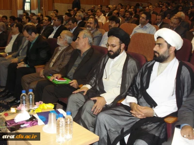 شرکت دانشجویان و اساتید در همایش هفته آموزش پردیس شهید حکیم فردوس البرز