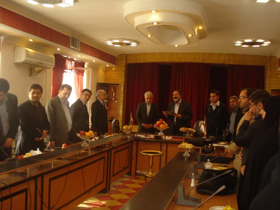 معارفه سرپرست جدید  3