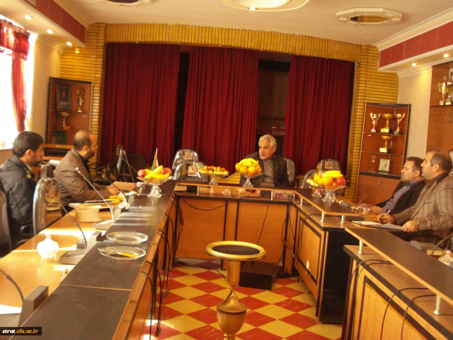 جلسه کمیسیون امور دانشجویی و فرهنگی شورای تأ مین شهرستان اسلامشهر در مرکز آموزش عالی عترت 2