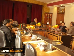 جلسه کمیسیون امور دانشجویی و فرهنگی شورای تأ مین شهرستان اسلامشهر در مرکز آموزش عالی عترت 3