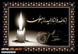 تسلیت به همکار