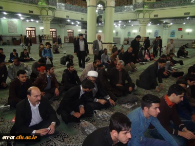 شرکت دانشجو معلمان عترت واوان در افتتاحیه، پردیس شهید مفتح شهرری