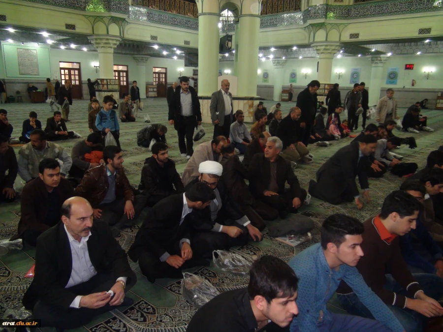 شرکت دانشجو معلمان عترت واوان در افتتاحیه، پردیس شهید مفتح شهرری  3