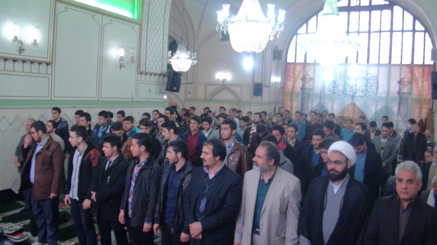 شرکت دانشجو معلمان عترت واوان در افتتاحیه، پردیس شهید مفتح شهرری 2