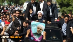 استقبال پرشور مردم از کاروان تدبیروامید در اسلامشهر  3