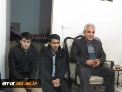 تجلیل از خانواده شهید مجید حسن خانی تهران 2