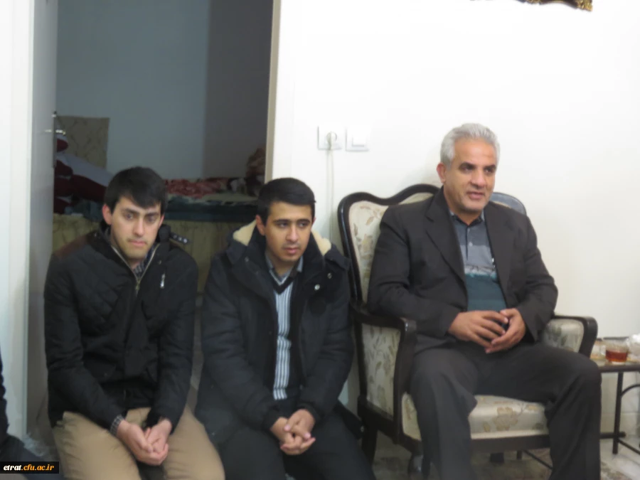 تجلیل از خانواده شهید مجید حسن خانی تهران 2