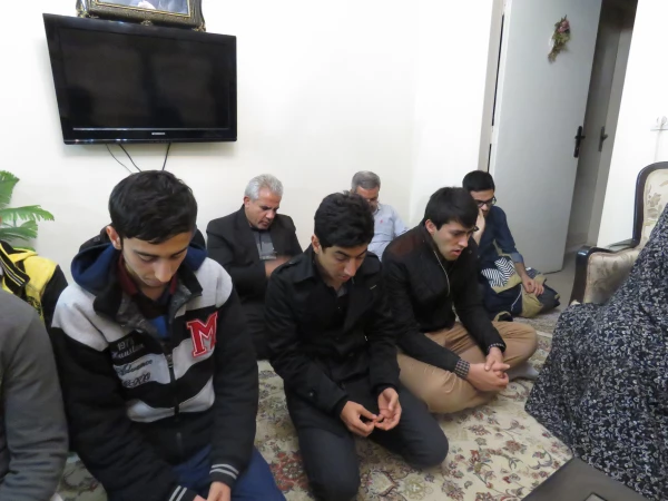 تجلیل از خانواده شهید مجید حسن خانی تهران 3