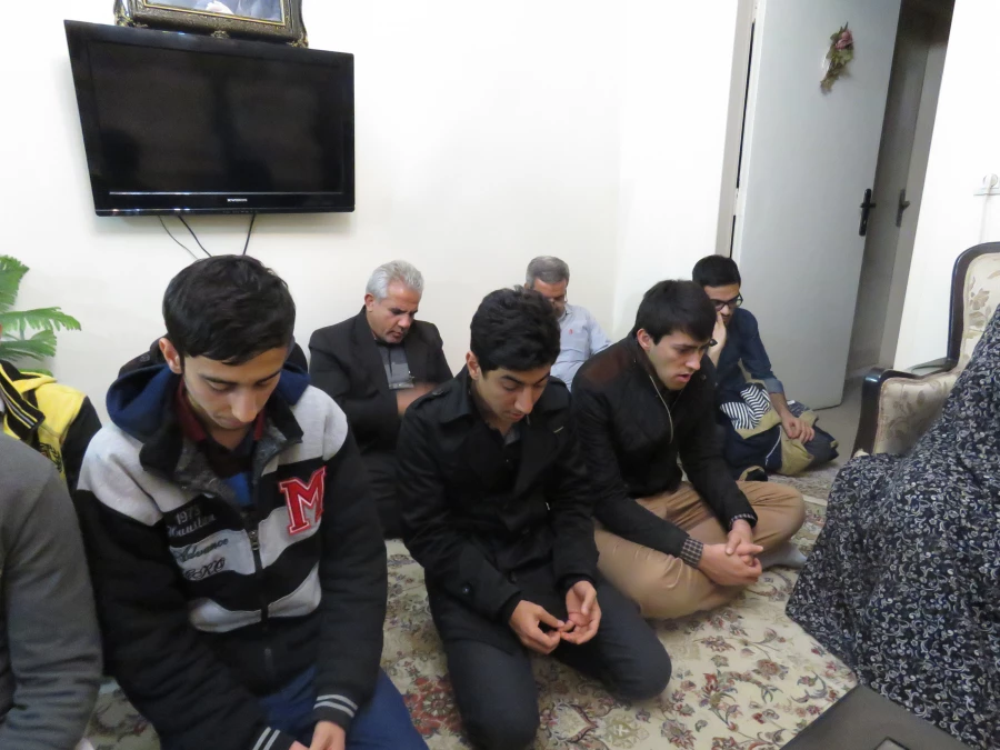 تجلیل از خانواده شهید مجید حسن خانی تهران 3