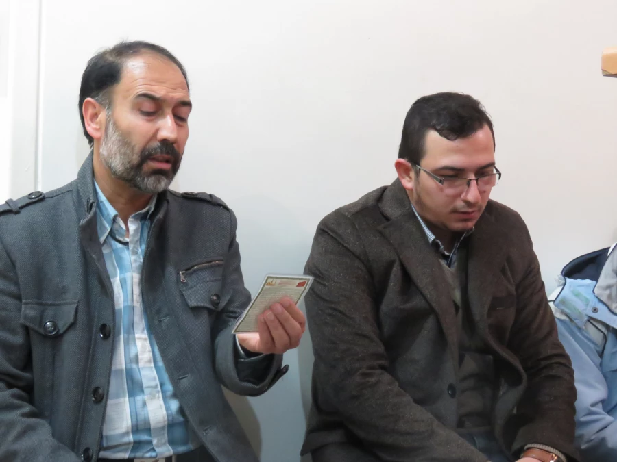 تجلیل از خانواده شهید مجید حسن خانی تهران 8