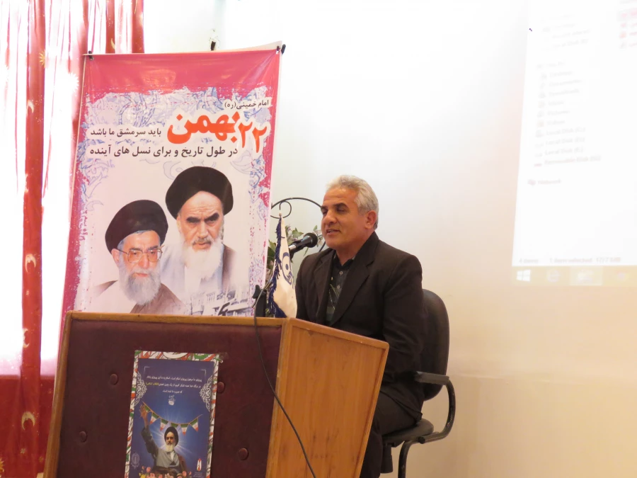 حضور امام جمعه محترم شهر واوان در مرکز 4