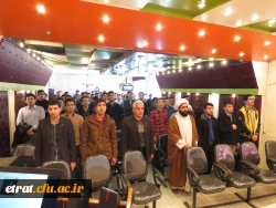 حضور امام جمعه محترم شهر واوان در مرکز 6