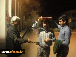 حضور دانشجو معلمان در مراسم پرفیض اعتکاف 3