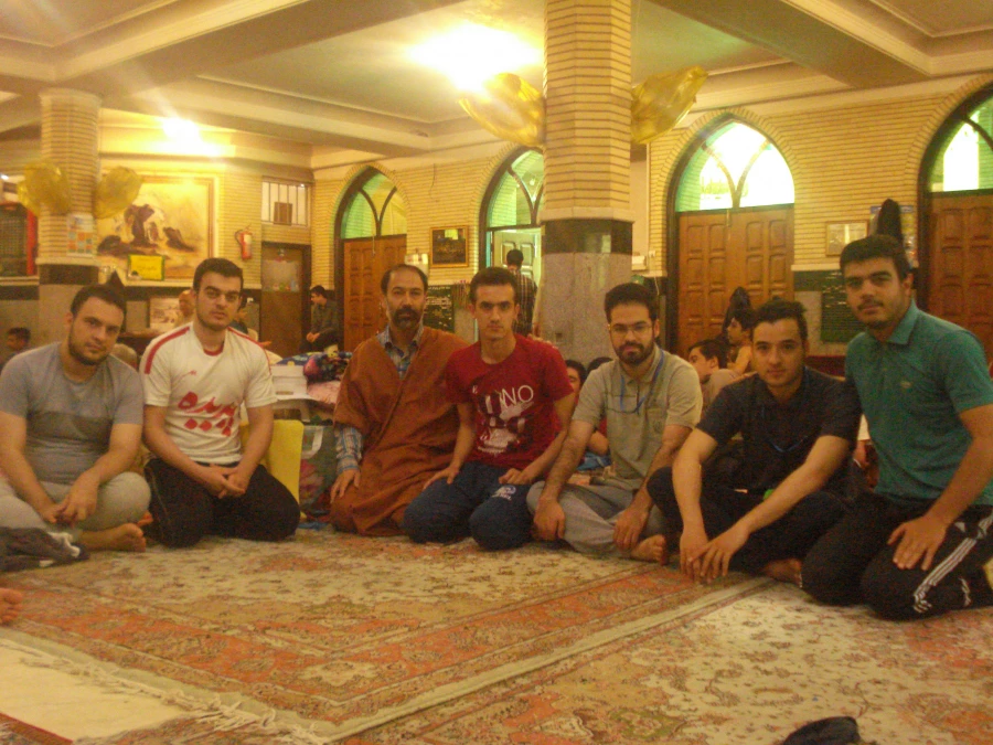 حضور دانشجو معلمان در مراسم پرفیض اعتکاف 7