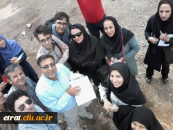 بازدید علمی دانشجویان علوم تجربی از مسیر جاده هزار تا امامزاده هاشم 5