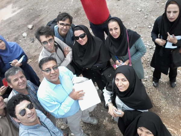 بازدید علمی دانشجویان علوم تجربی از مسیر جاده هزار تا امامزاده هاشم 5