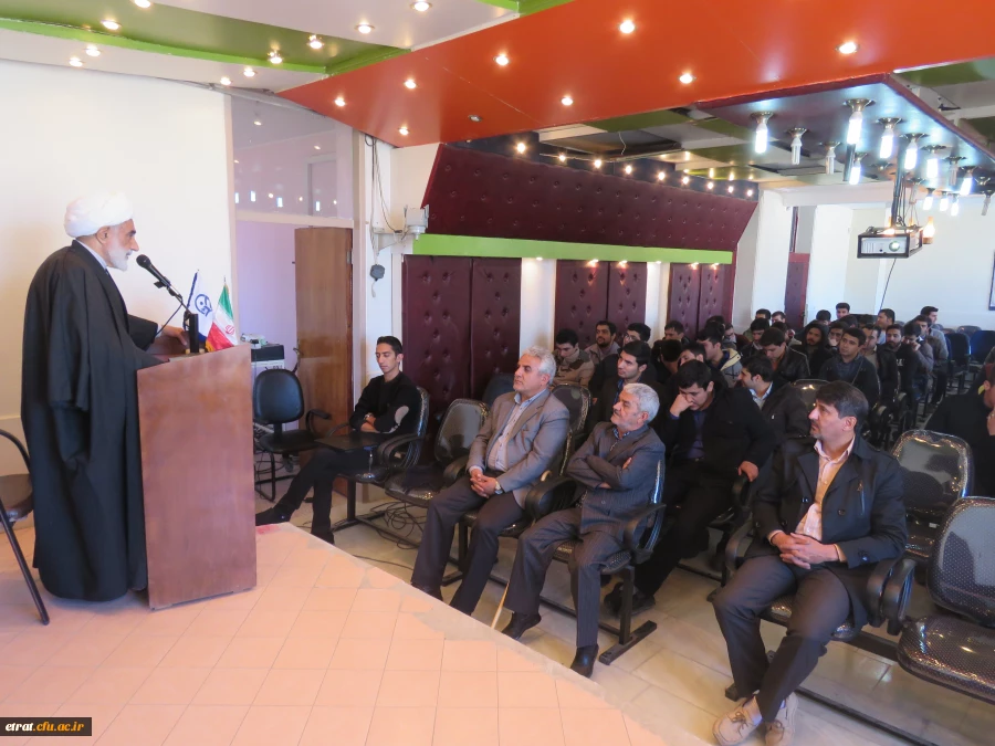 حضور نمازجمعه محترم واوان حجة السلام و المسلمین حاج آقا نوروزی در مرکز به مناسبت هفته وحدت  2