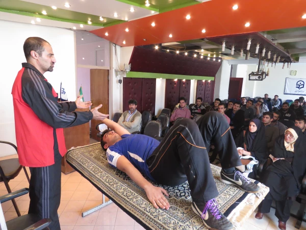 گزارش کارگاه آموزشی  استاد بهروز آهنی عضو هیئت علمی پردیس شهید مفتح   2