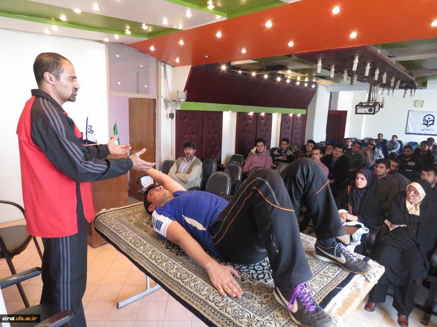 گزارش کارگاه آموزشی  استاد بهروز آهنی عضو هیئت علمی پردیس شهید مفتح   2