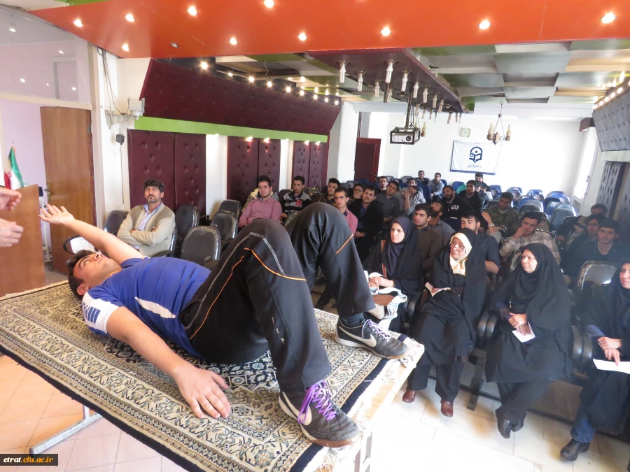 گزارش کارگاه آموزشی  استاد بهروز آهنی عضو هیئت علمی پردیس شهید مفتح   3