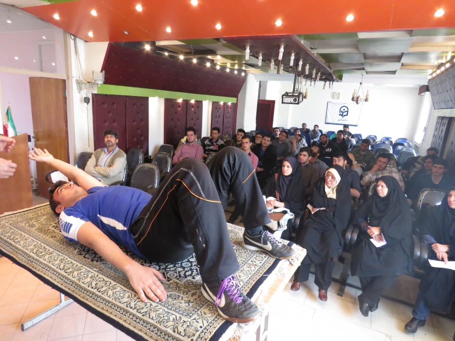 گزارش کارگاه آموزشی  استاد بهروز آهنی عضو هیئت علمی پردیس شهید مفتح 2