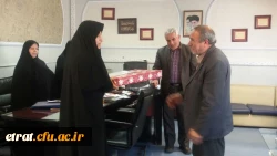 تقدیر و تشکر از خواهر محترم شهید بزرگوار جعفر علی محمدی 5