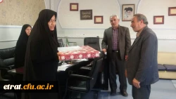 تقدیر و تشکر از خواهر محترم شهید بزرگوار جعفر علی محمدی 7