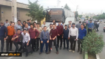 بازدید دانشجویان از نمایشگاه بین المللی کتاب