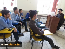 جلسه با موضوع تربیت معلم و پرورش مهارتهای اخلاقی و آموزشی در دانشجویان و با هدف ارتقاء سطح علمی دانشجویان دوره کارشناسی پیوسته گروه علوم تربیتی گرایش آموزش ابتدایی  2