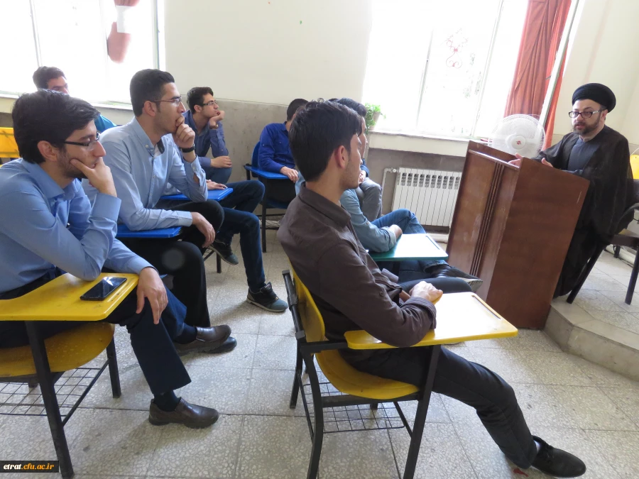 جلسه با موضوع تربیت معلم و پرورش مهارتهای اخلاقی و آموزشی در دانشجویان و با هدف ارتقاء سطح علمی دانشجویان دوره کارشناسی پیوسته گروه علوم تربیتی گرایش آموزش ابتدایی  2