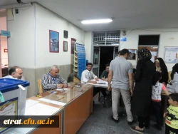 برگزاری انتخابات ریاست جمهوری و پنجمین دوره انتخابات شورای شهر در مرکز آموزش عالی فرهنگیان عترت 6