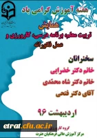 همایش هفته آموزش
تربیت معلم، برنامه درسی، کارورزی و عمل فکورانه
 2