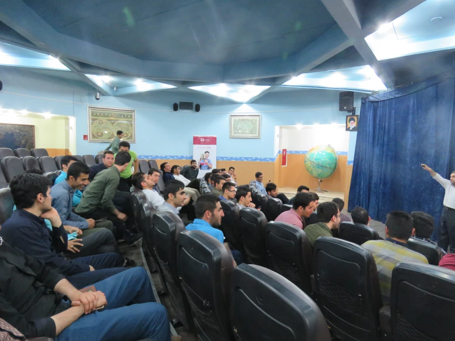 اردوی بازدید از سازمان جغرافیا ( آسمان نما ) 4