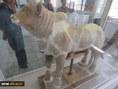 بازدید علمی  از موزه ملی ایران