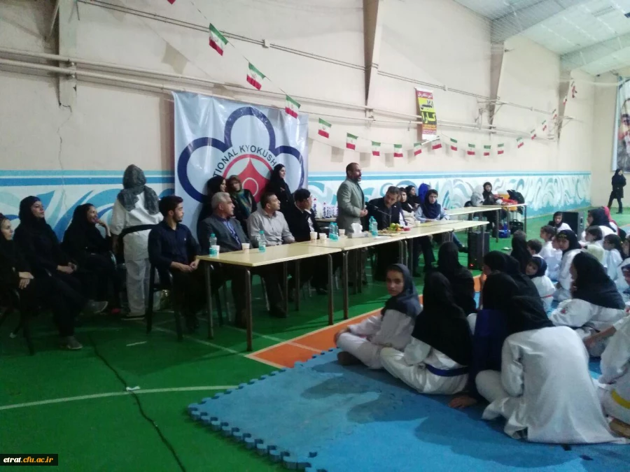 برگزاری چهارمین دوره مسابقات قهرمان کشوری بانوان کاراته سبک کیوکوشین کاری درمرکز 4