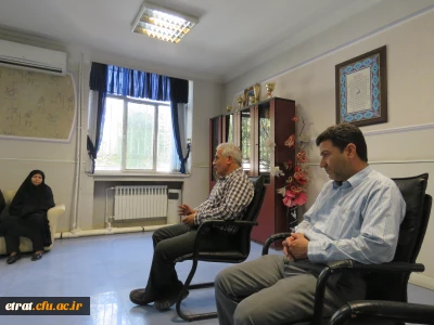 تجلیل از همکار بازنشسته گرامی آقای یعقوب حکیمی