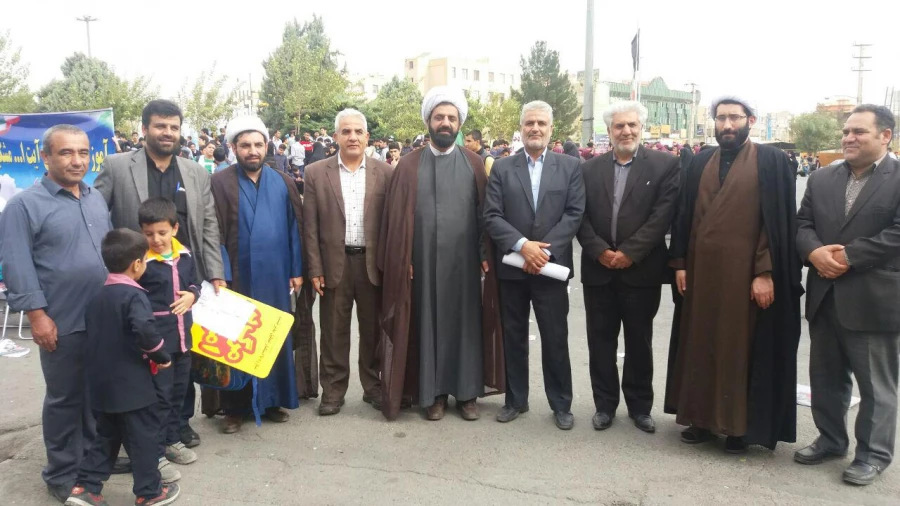 شرکت در راهپیمایی یوم الله 13 آبان 4