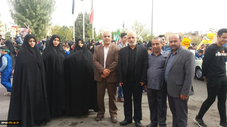 شرکت در راهپیمایی یوم الله 13 آبان 6