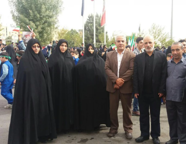 شرکت در راهپیمایی یوم الله 13 آبان 6