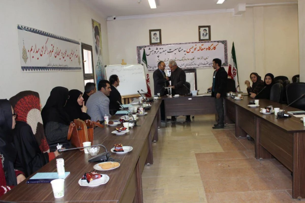 برگزاری کارگاه مقاله نویسی در اداره فرهنگ و ارشاد اسلامی اسلامشهر 5
