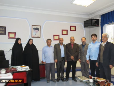 تجلیل از همکار بازنشسته جناب آقای ابراهیم فنائی