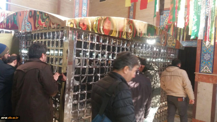 زیارت مزارمطهر شهدای گمنام واوان 2