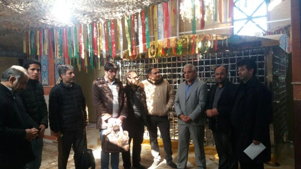 زیارت مزارمطهر شهدای گمنام واوان 3