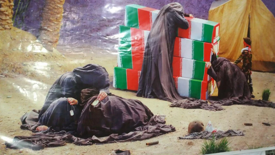 زیارت مزارمطهر شهدای گمنام واوان 5