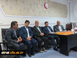 مراسم تجلیل از همکار بازنشسته با حضور سرپرست محترم مدیریت امور پردیس های استان تهران 2