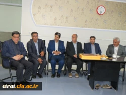 مراسم تجلیل از همکار بازنشسته با حضور سرپرست محترم مدیریت امور پردیس های استان تهران 3